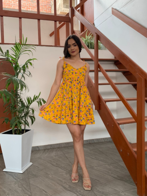 Vestido Dulce - Amarillo - S